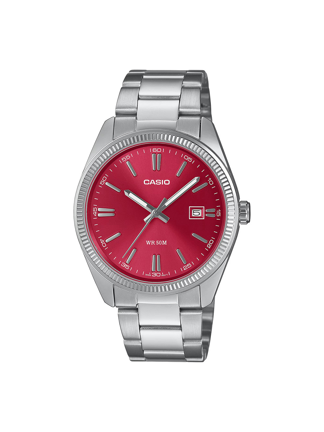 CASIO Men Dial & Stainless Steel Cuff Straps Analogue Watch A2367