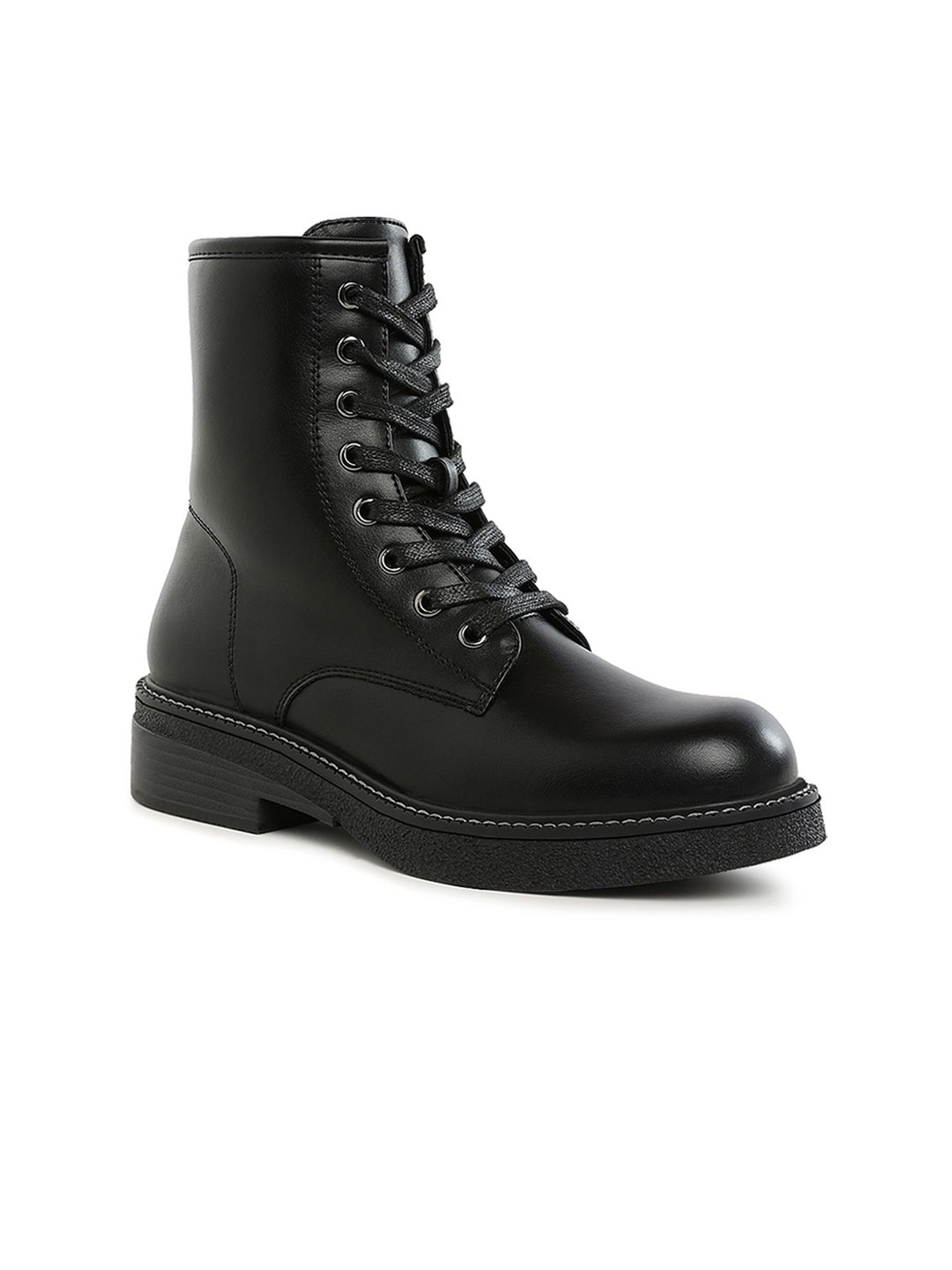 London Rag Women Lace Up High-Top Boots