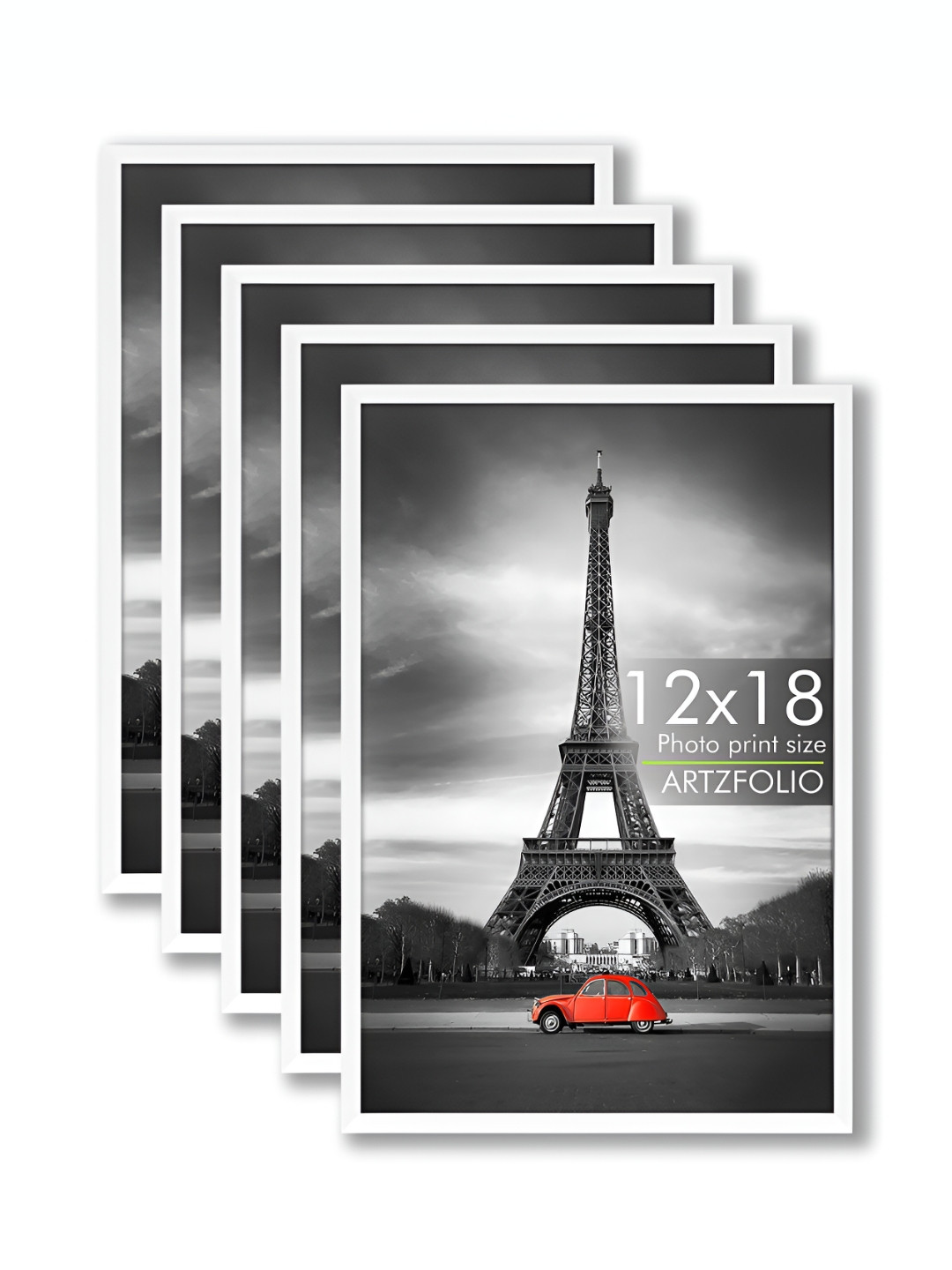 ArtzFolio White 5 to 7 Pieces Wood Wall Photo Frames