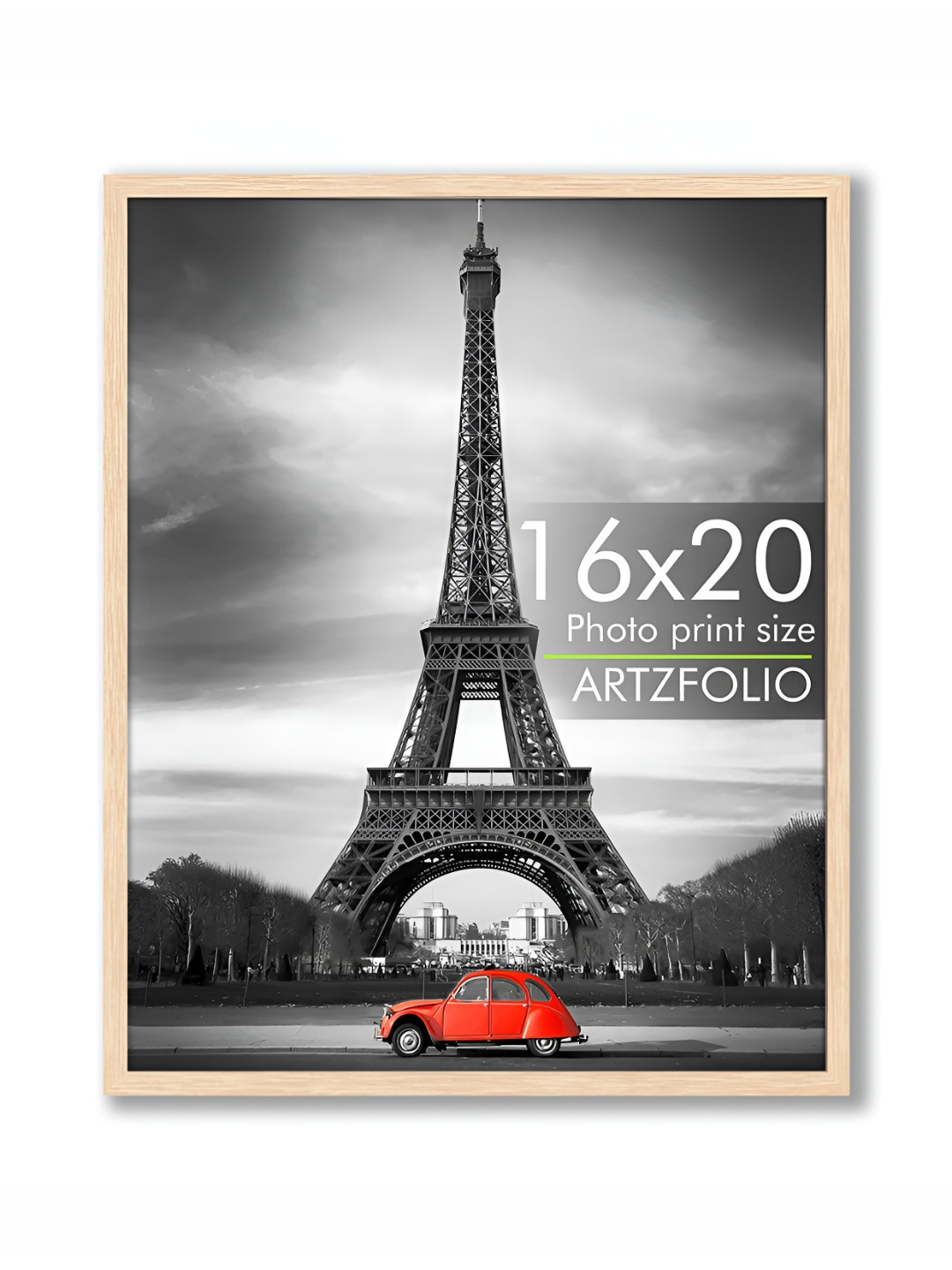 ArtzFolio Camel Brown 1 Pieces Wood Table Photo Frames