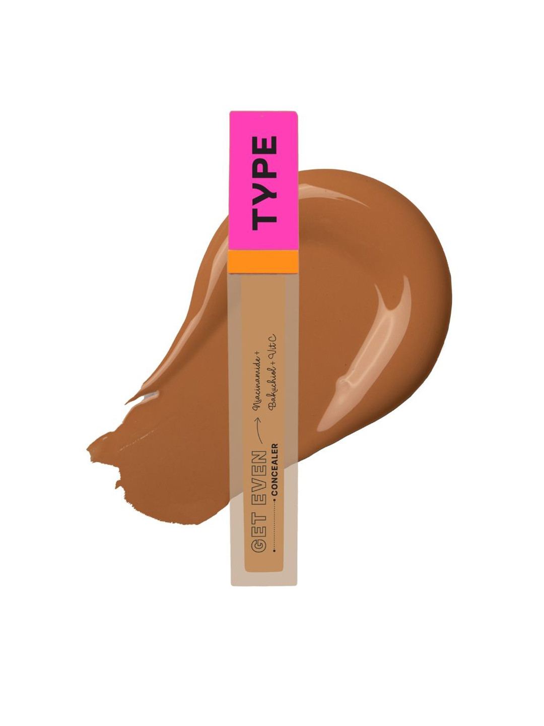 TYPE BEAUTY INC Get Even Niacinamide & Vitamin C Liquid Concealer - 8ml -Brown Tiramisu 35