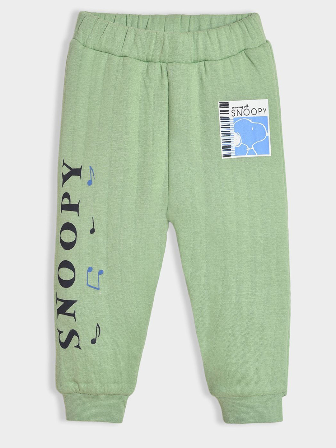 MiArcus Peanuts Snoopy Text Printed Joggers