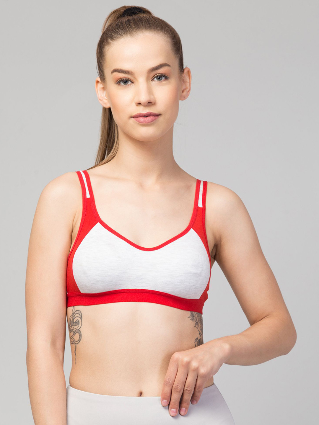 CKARFE Women Full Coverage Cotton Bra