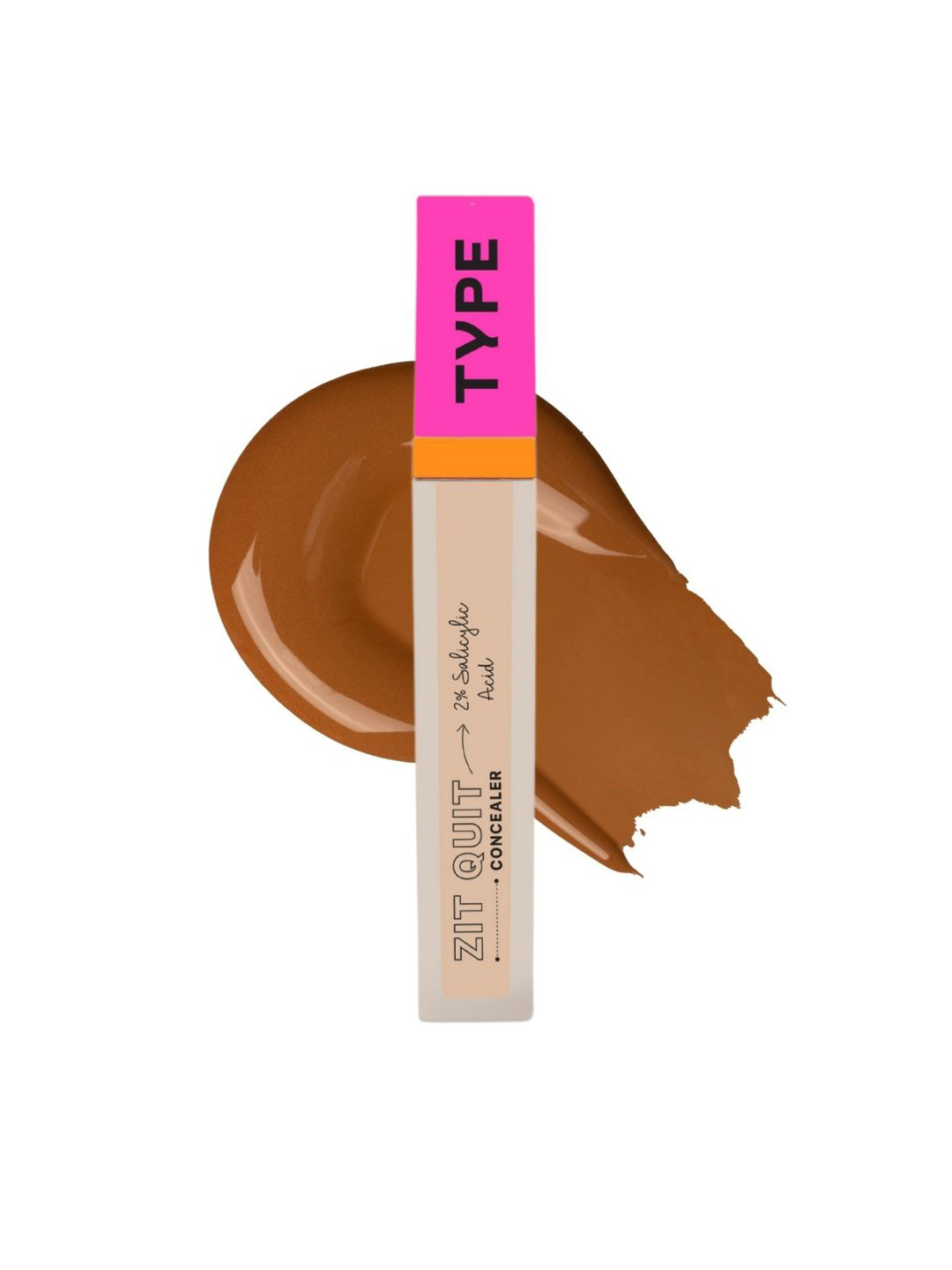 TYPE BEAUTY INC Zit Quit Liquid Concealer With 2% Salicylic Acid - 8 ml - Nude Caramel 40