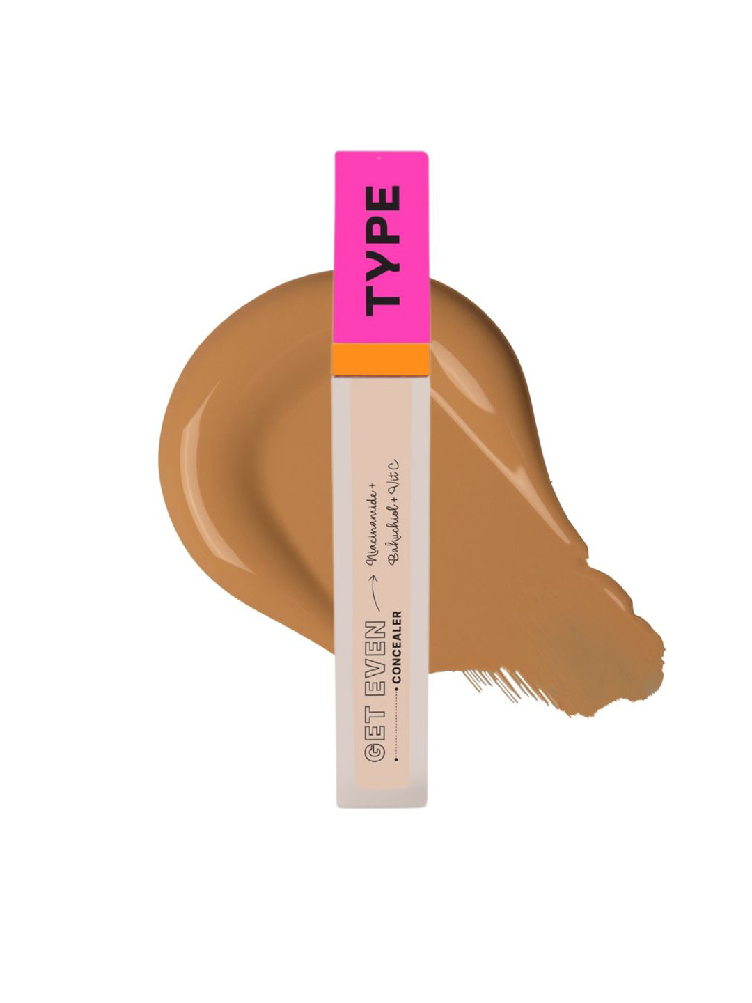 TYPE BEAUTY INC Get Even Liquid Concealer With Niacinamide & Vitamin C -8 ml -Nude Chai 30