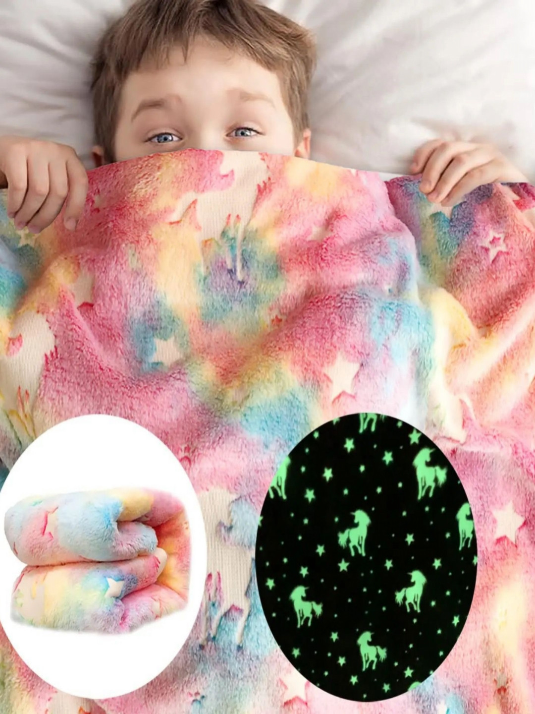 TONY STARK Multicoloured Fleece AC Room Single Bed Blanket