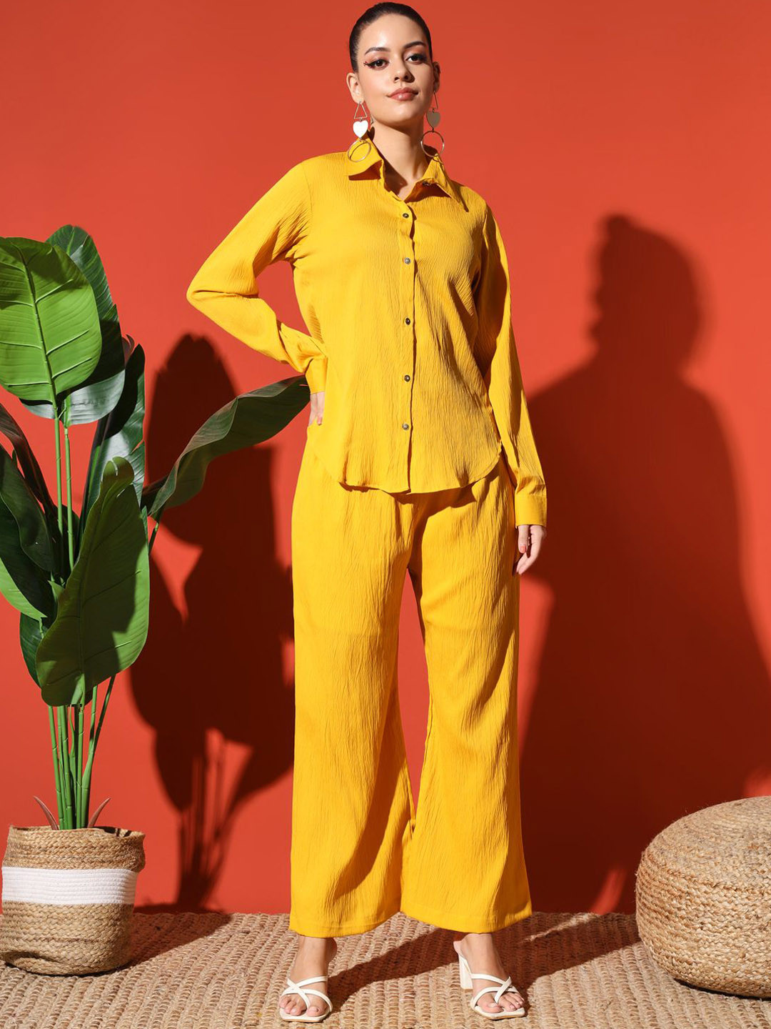 Rudraaksha Creations Long Sleeves Shirt with Trouser