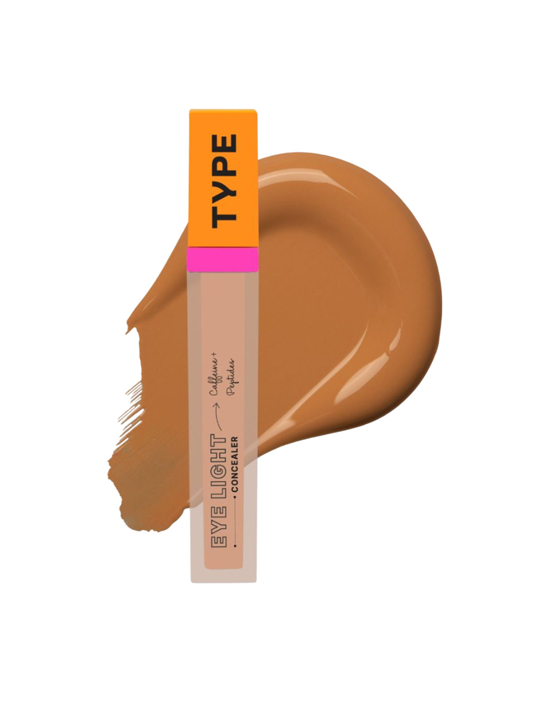 TYPE BEAUTY INC Eye Light Liquid Concealer With Peptides & Caffeine- 8 ml - Nude Chai 30