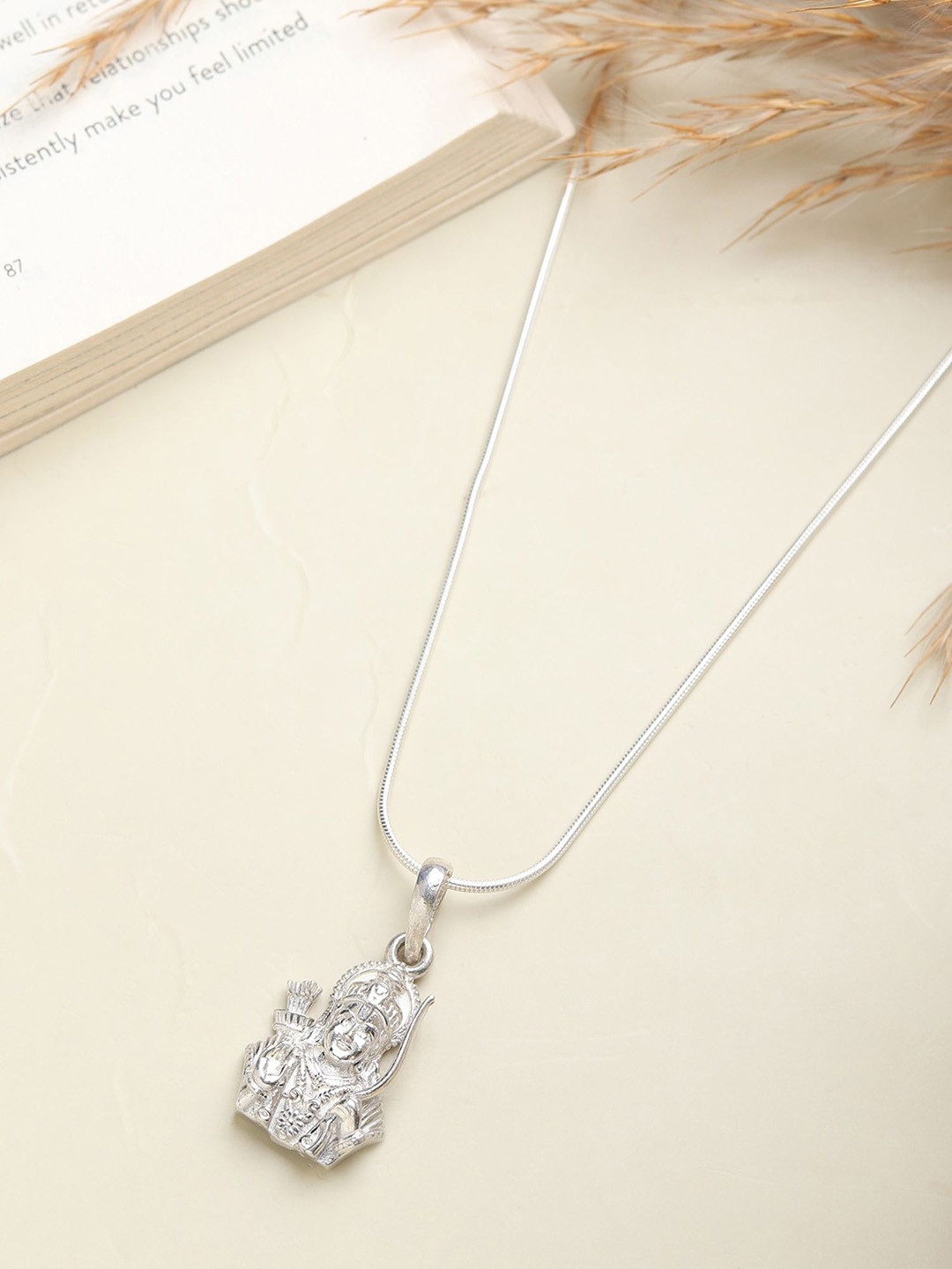 AKSHAT SAPPHIRE Square Pendants