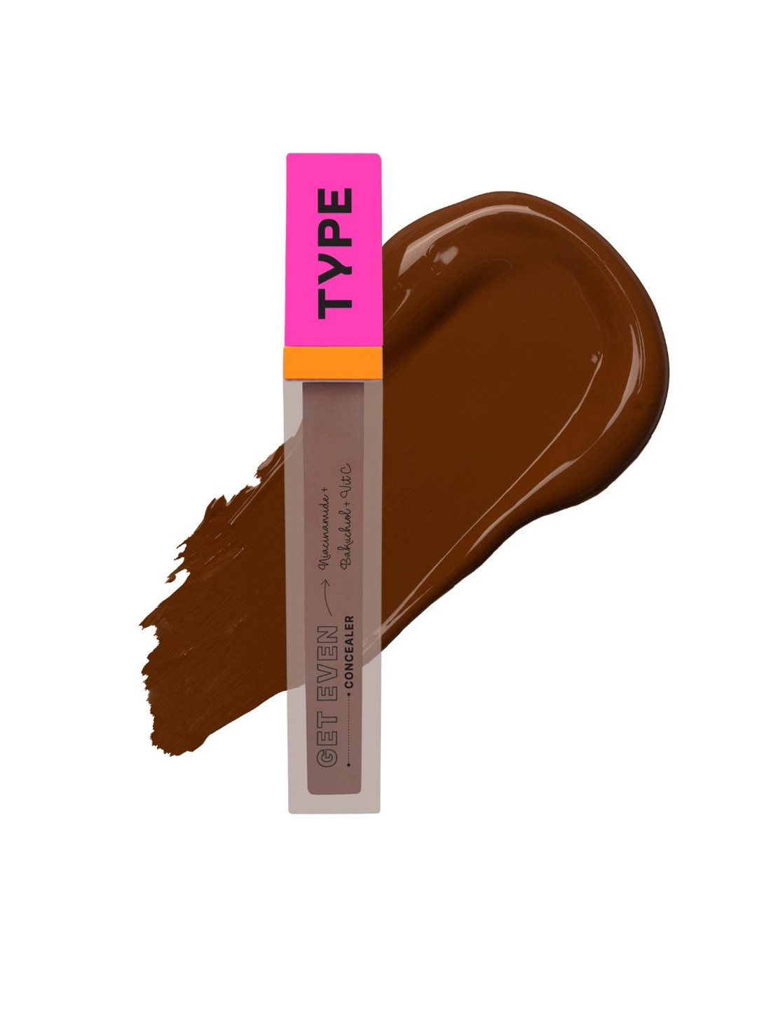 TYPE BEAUTY INC Get Even Liquid Concealer With Niacinamide - 8 ml - Brown Cinnamon - 60