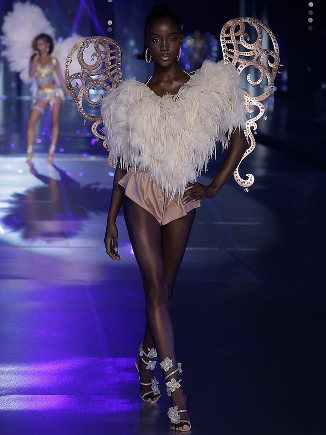 Victoria's Secret Women Cami & Flutter Short Night suit