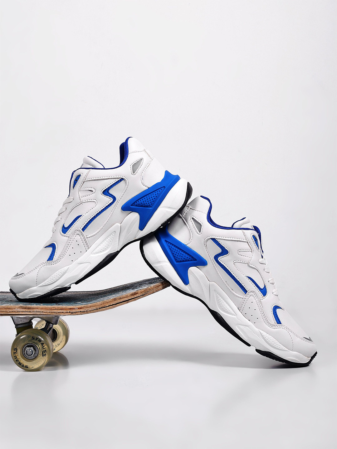 NEW LIMITS Men Running Non-Marking Lace-Ups Shoes