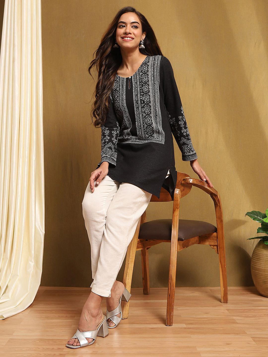 Biba Women Printed Kurti