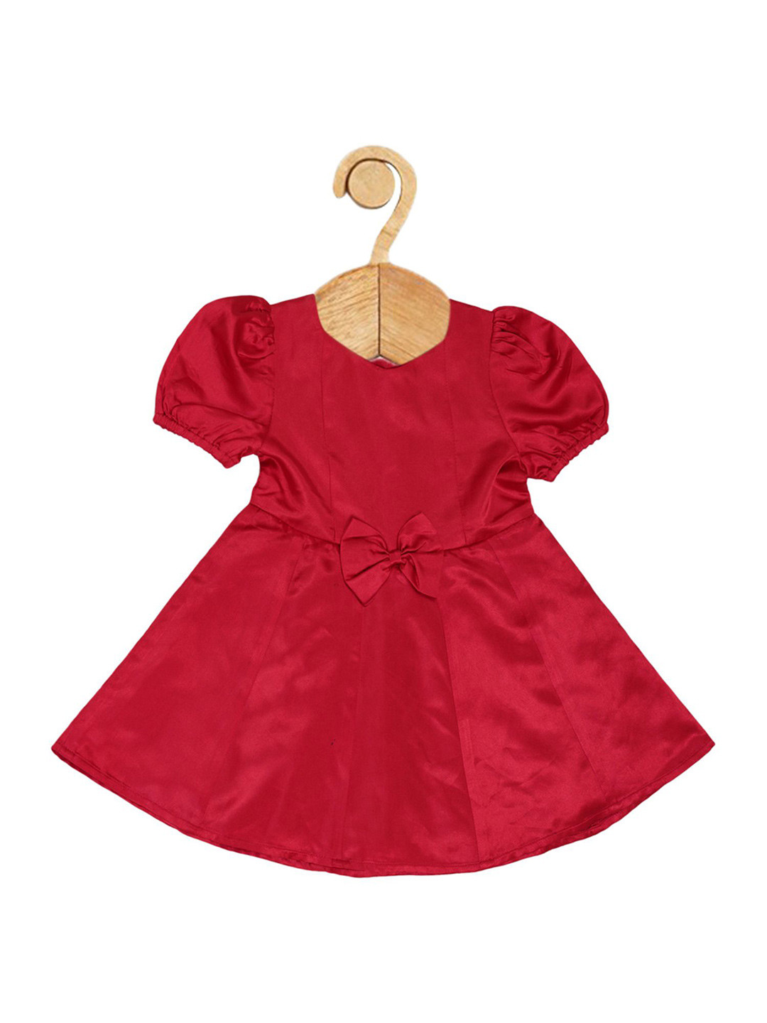 Creative Kids Girls Puff Sleeve Fit and Flare Dress