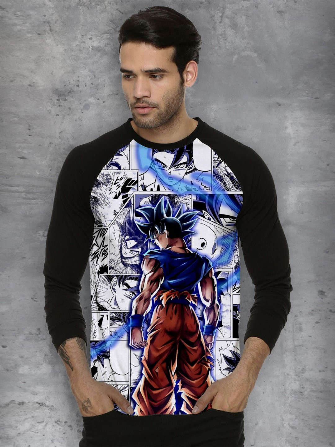 fanideaz Men Printed Raw Edge T-shirt