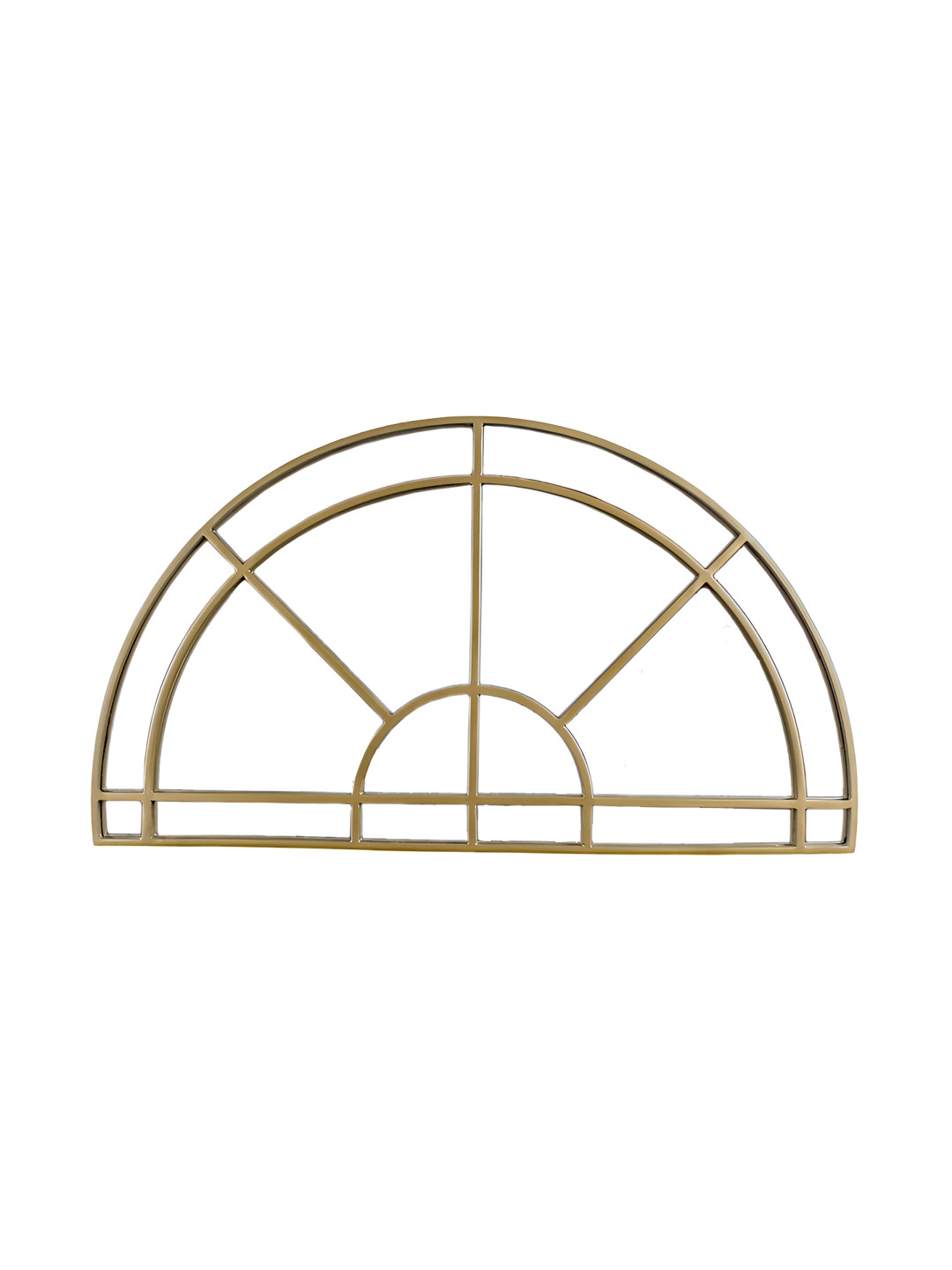 Hind Decor Semi Circular Wall Mirror