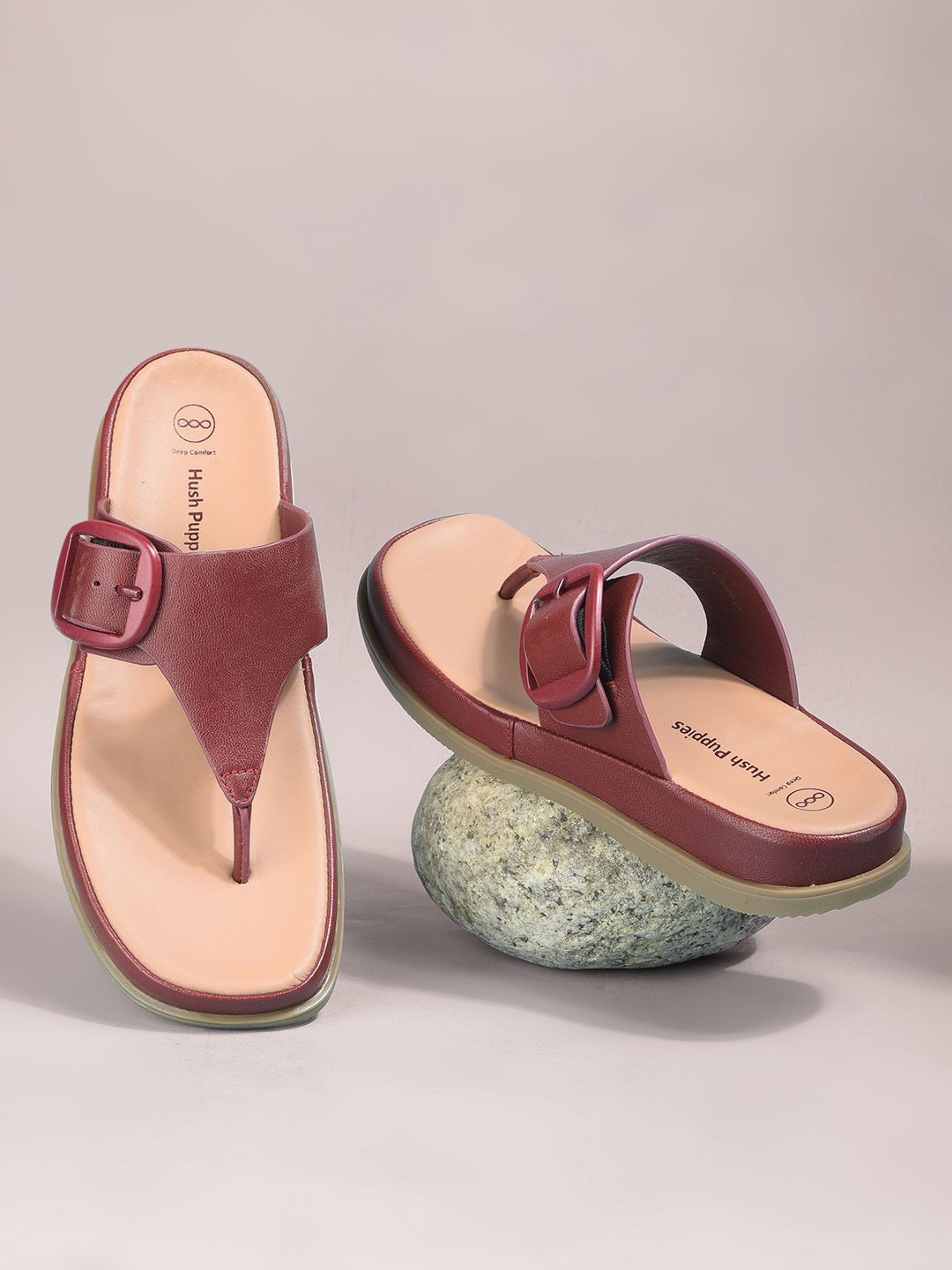 Hush Puppies Women Rubber Thong Flip-Flops