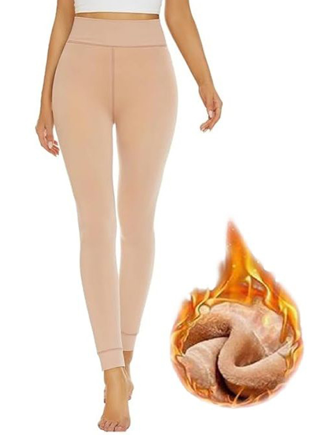 Alexvyan Women Thick Winter Stretchable Soft Legging Tights