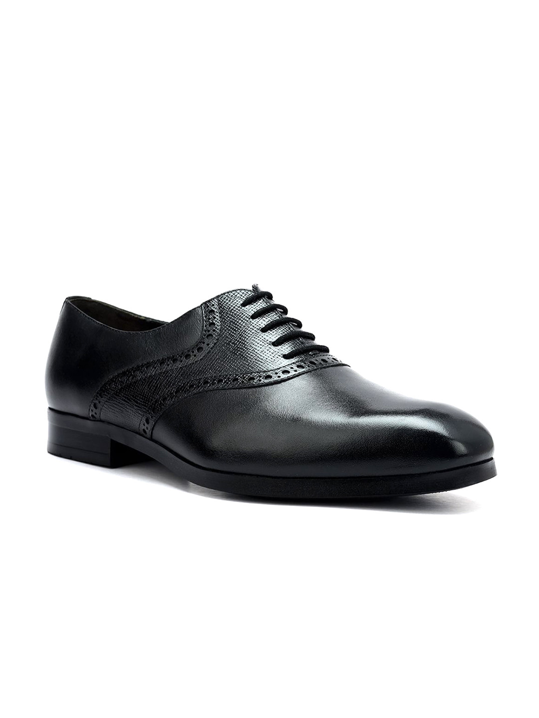 ROSSO BRUNELLO Men Leather Formal Brogues