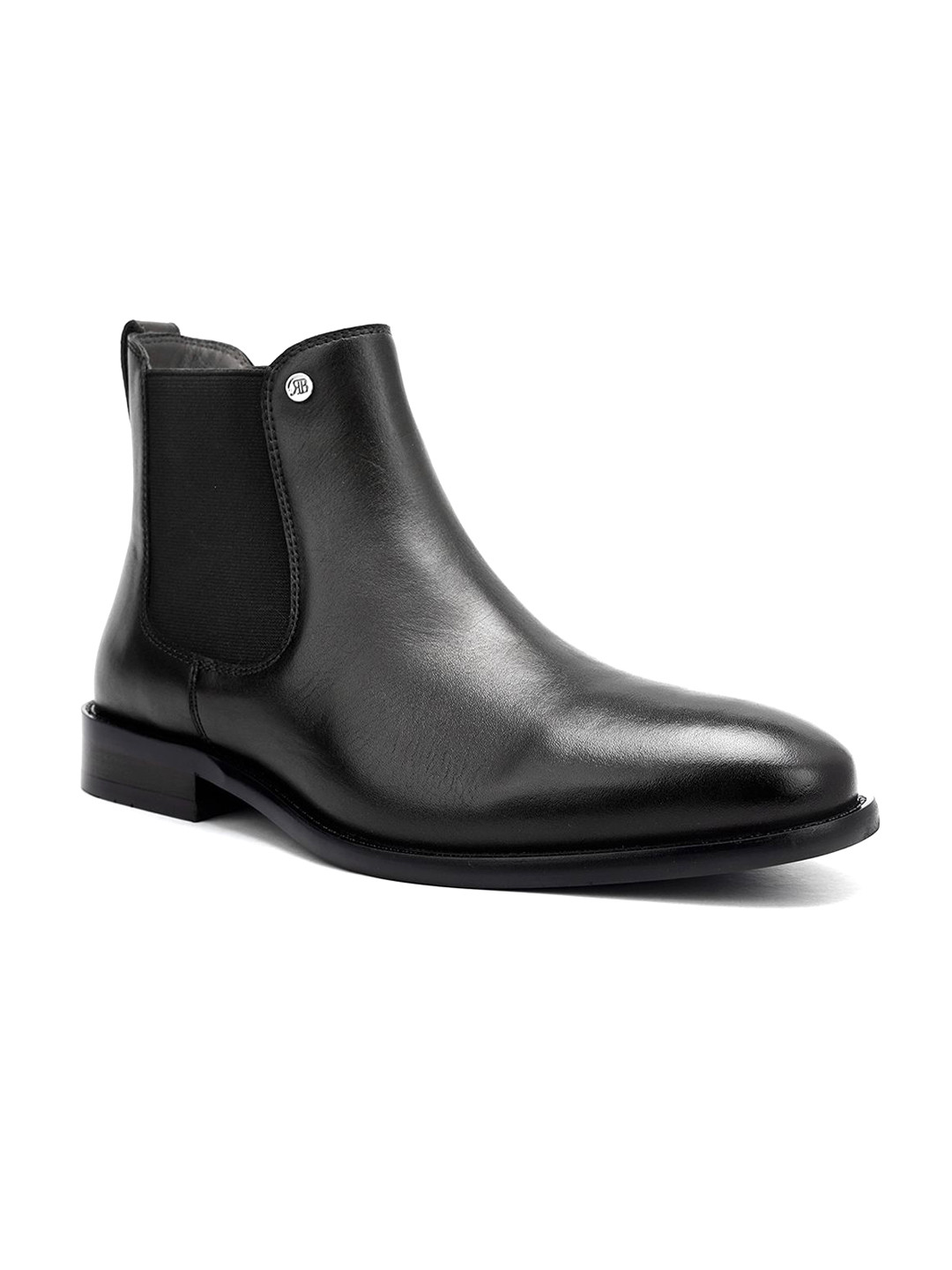 ROSSO BRUNELLO Men Leather Chelsea Boots