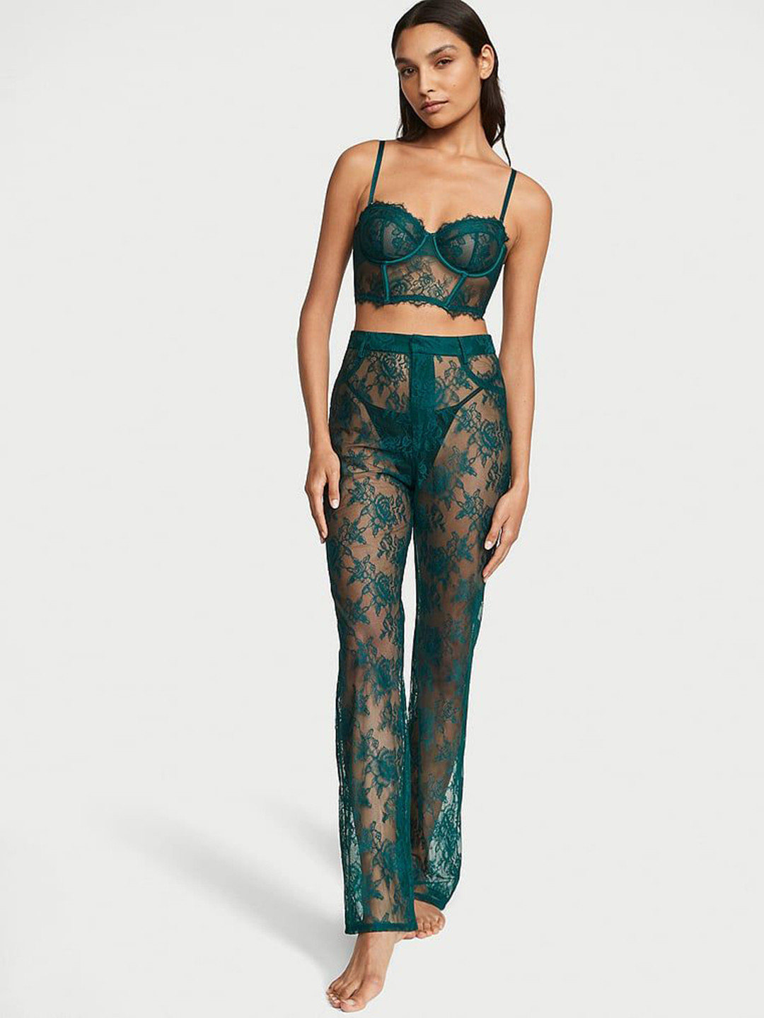 Victoria's Secret VS Archives Rose Lace Pants