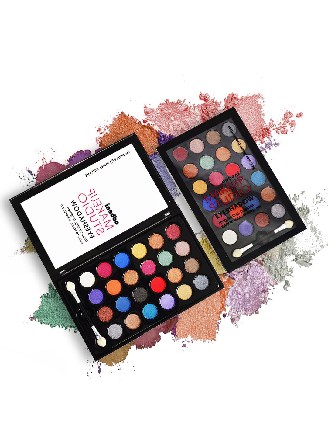 Adbeni Makeup Studio Highly Pigmented Long-Lasting Eyeshadow Palette - 25 g -01