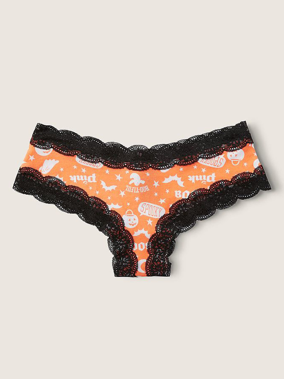 Victoria's Secret PINK Everyday Lace-Trim Cheekster Panty