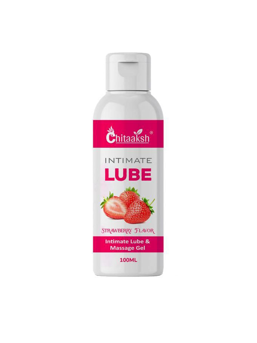 Chitaaksh Intimate Lube & Massage Gel- 100 ml- Strawberry Flavour
