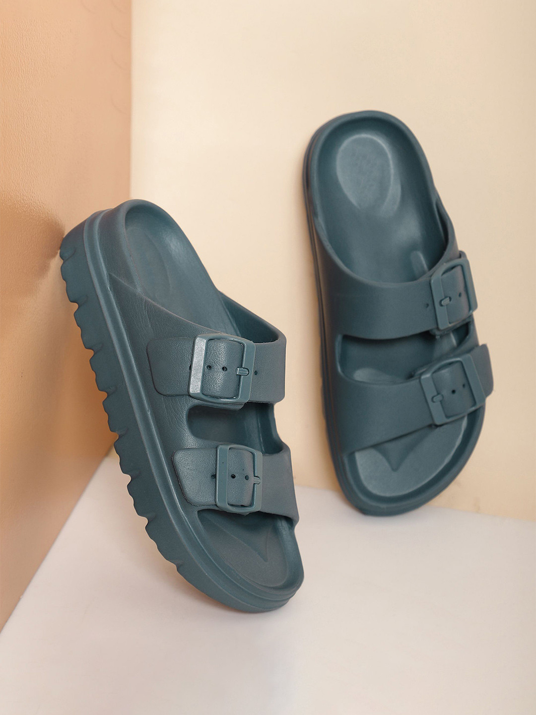 ROSEMEAD Women Casual Rubber Sliders
