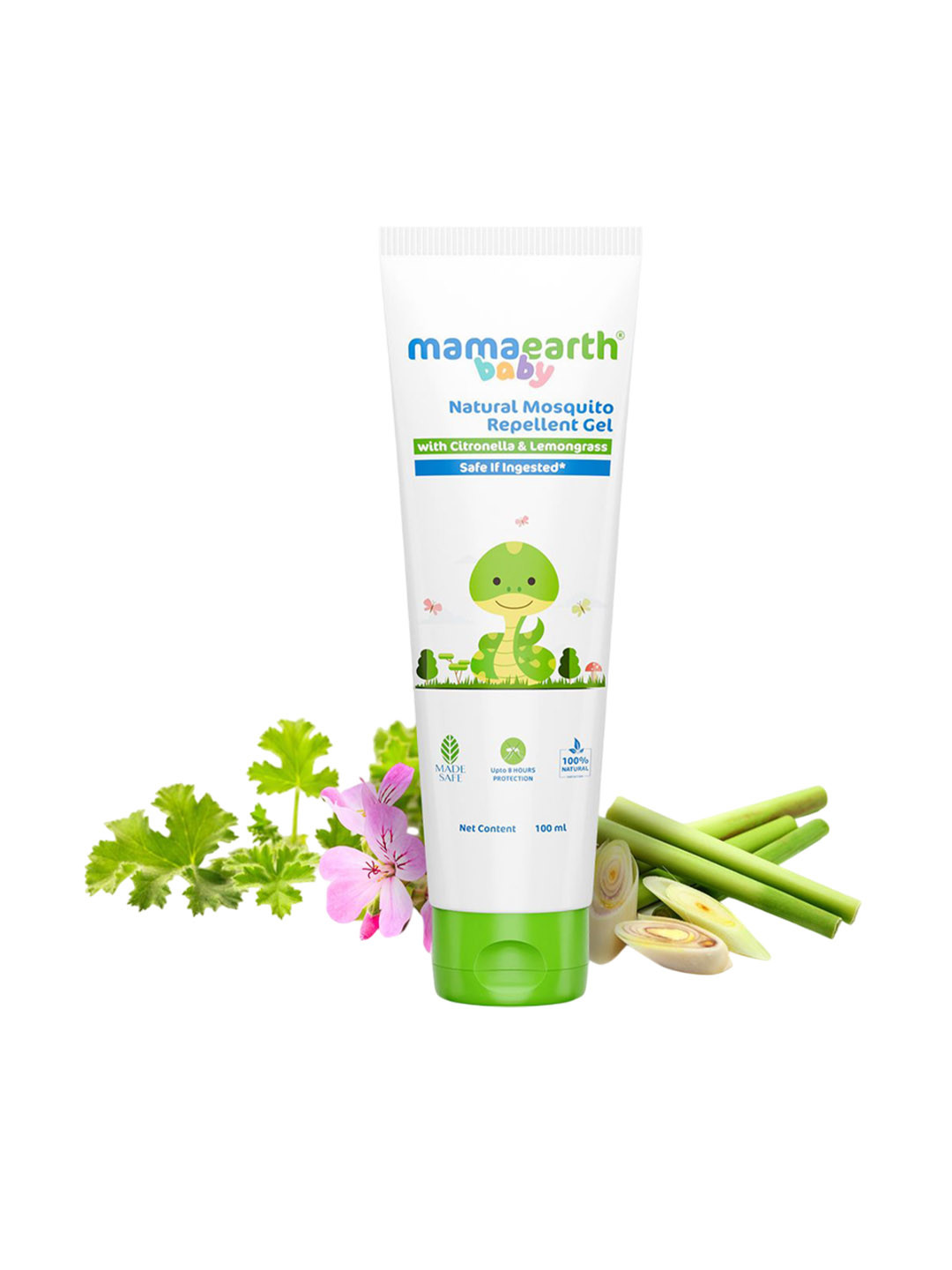 Mamaearth Natural Mosquito Repellent Gel With Citronella & Lemongrass- 100 ml
