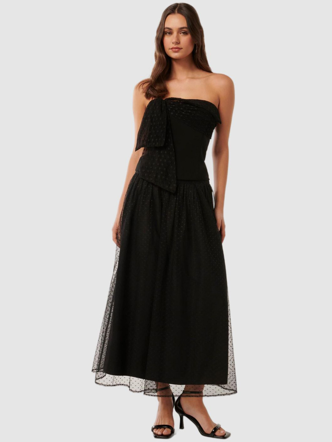 Forever New Tulle Flared Midi Skirts