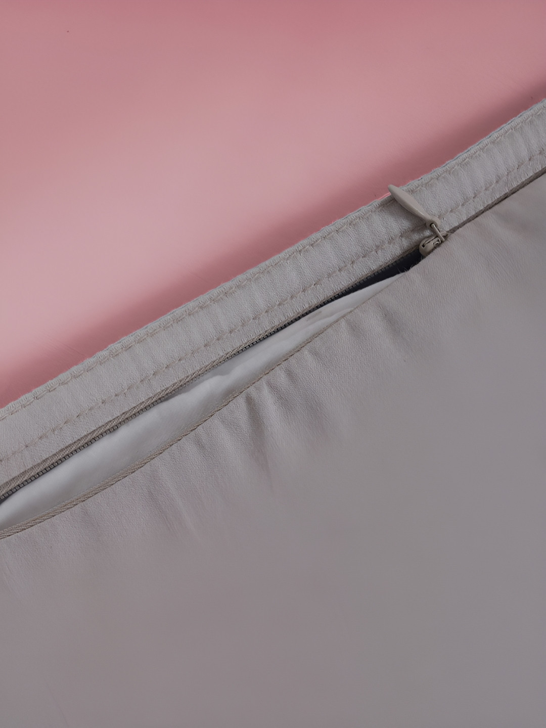 MASPAR Grey Duvet Cover With Pillow Case