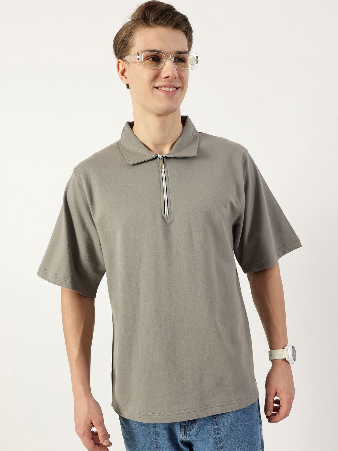 Thomas Scott Men Polo Collar Bio Finish T-shirt
