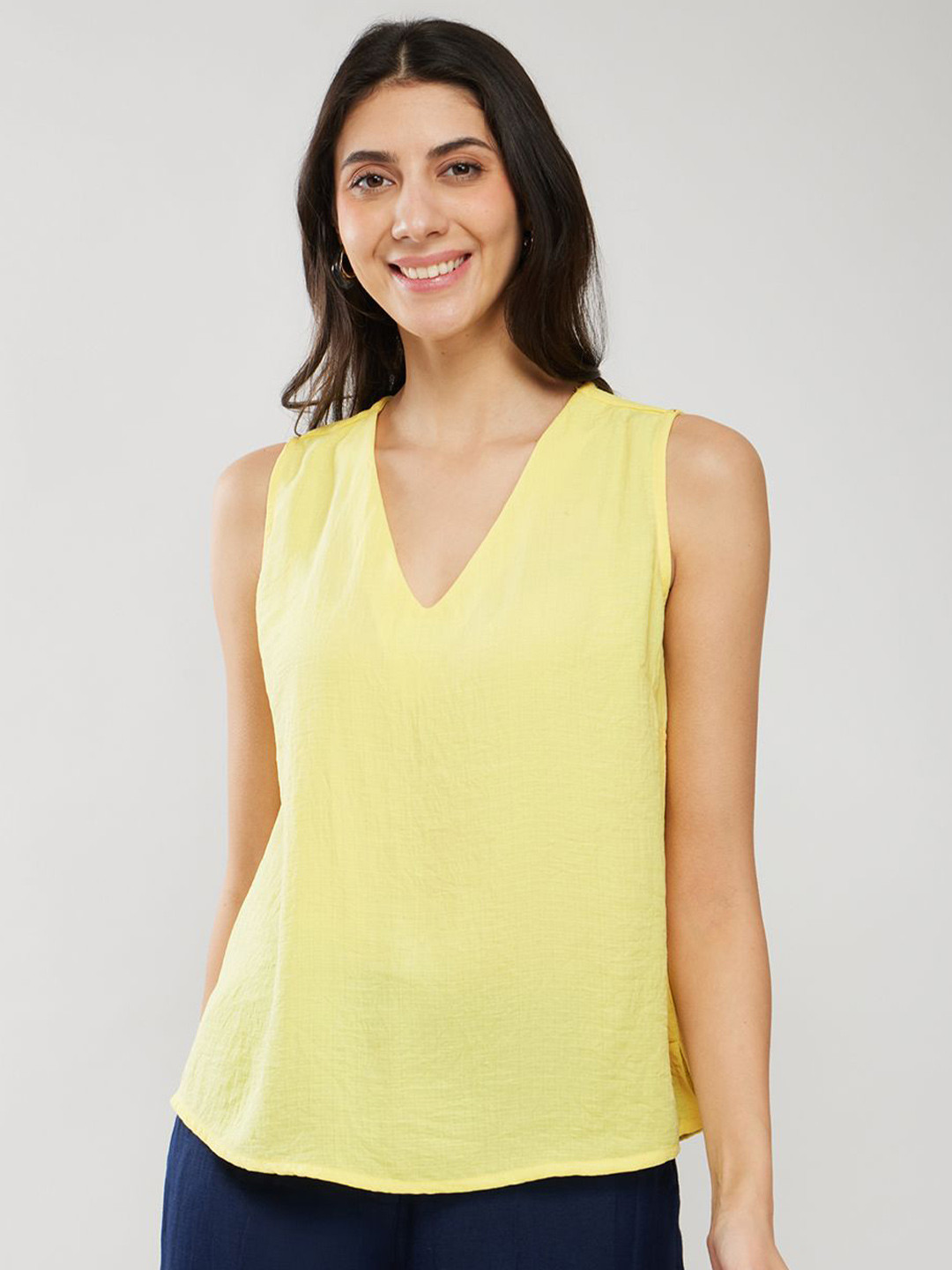 FableStreet Yellow Top