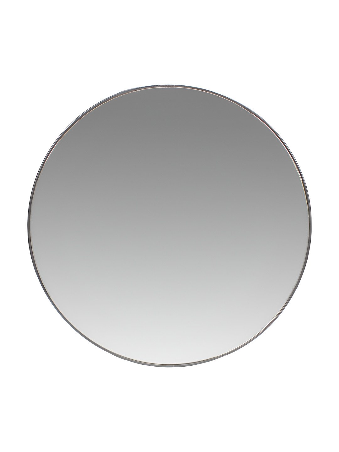 Hind Decor Black Round Wall Mirror