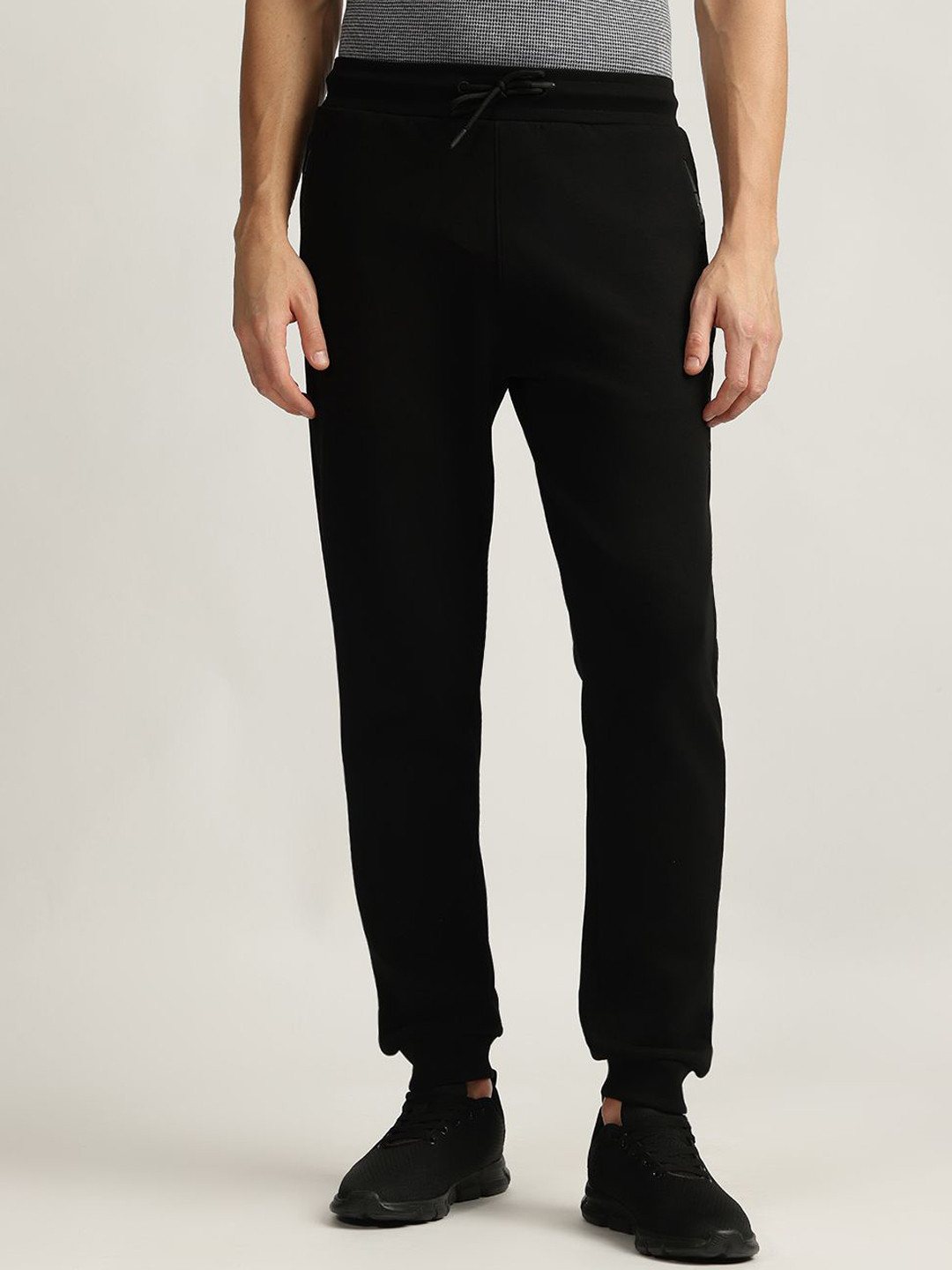 Iconic Men Solid Regular Fit Joggers Style Sweatpant