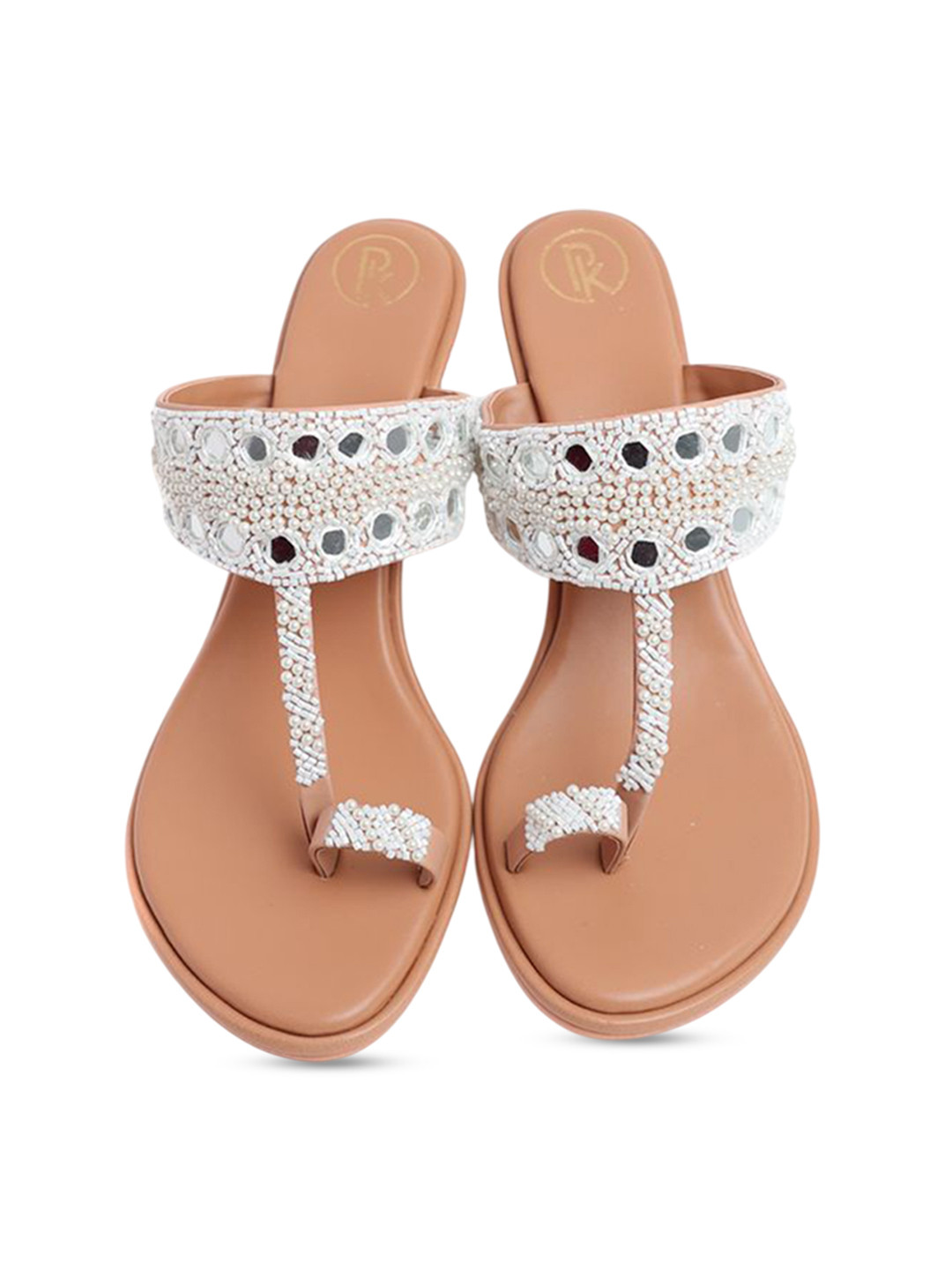 Preet Kaur Women Embellished Block Sandal