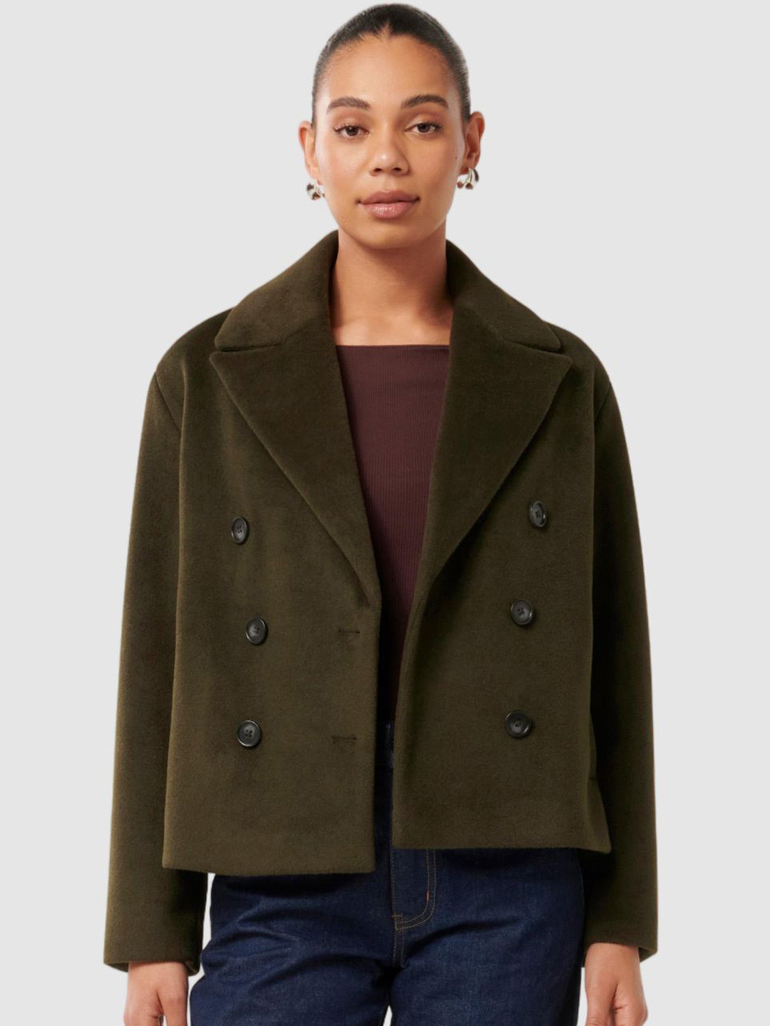 Forever New  Double Breasted Pea Coats