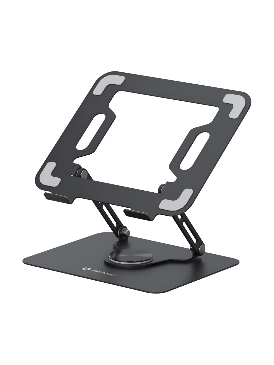 Portronics Black Portable Laptop Stand