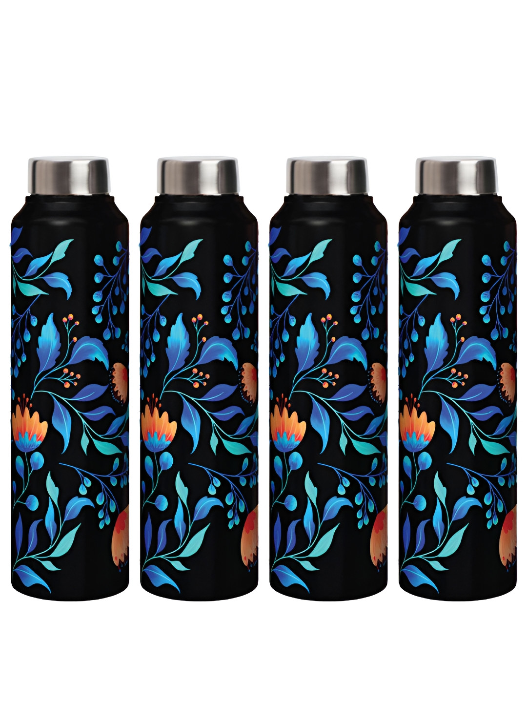 Speedex Multi Tropical Stainless Steel Airtight 4 Piece Water Bottle - 1L