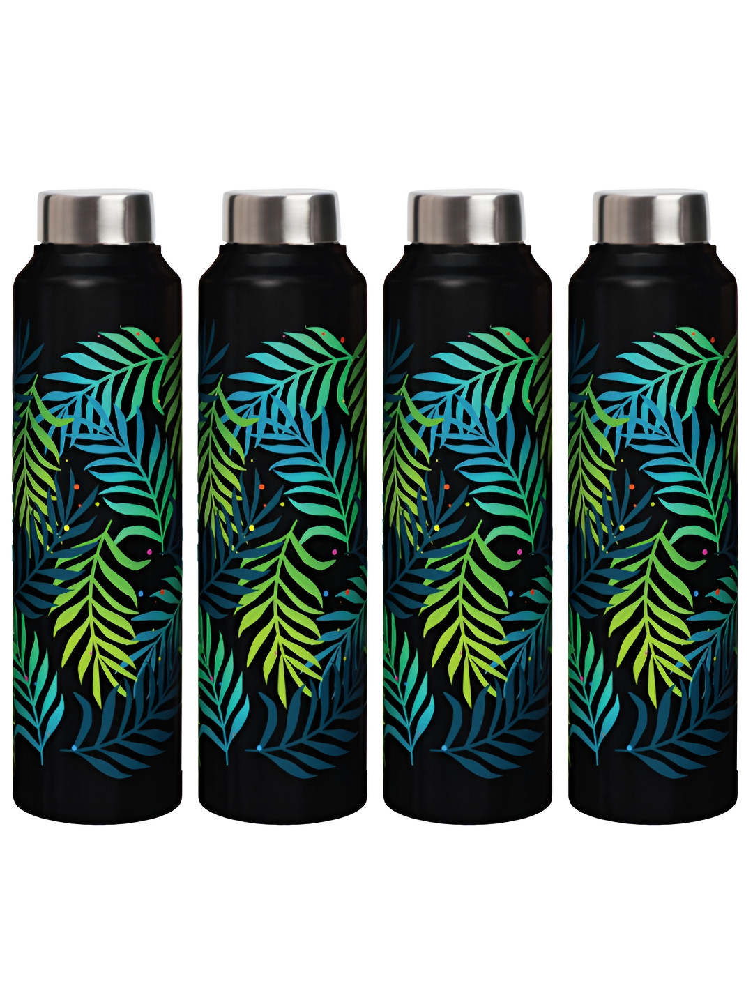 Speedex Multi Tropical Stainless Steel Lockable Lid 4 Piece Water Bottle - 1L