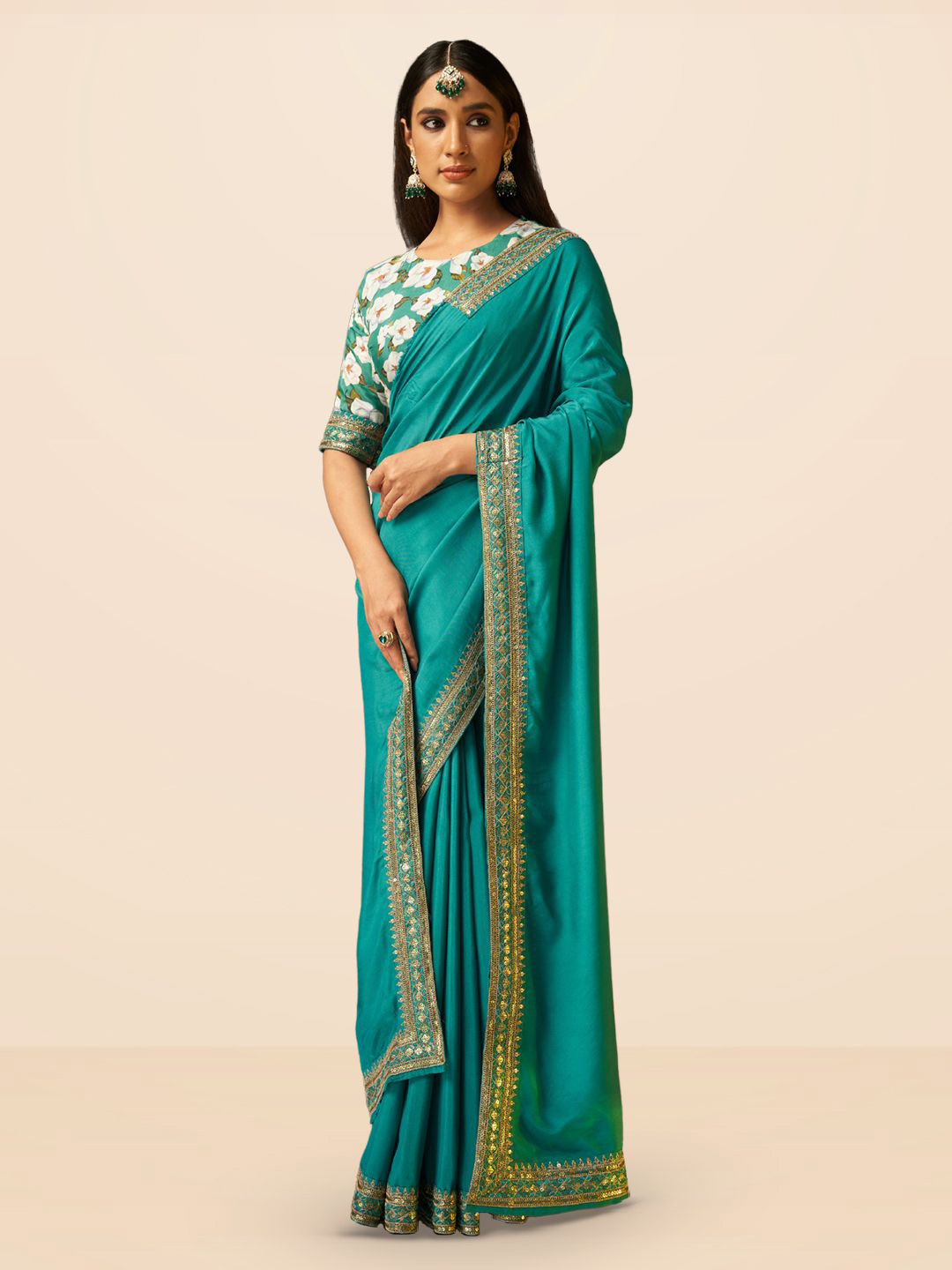 SARHA Pure Georgette Saree