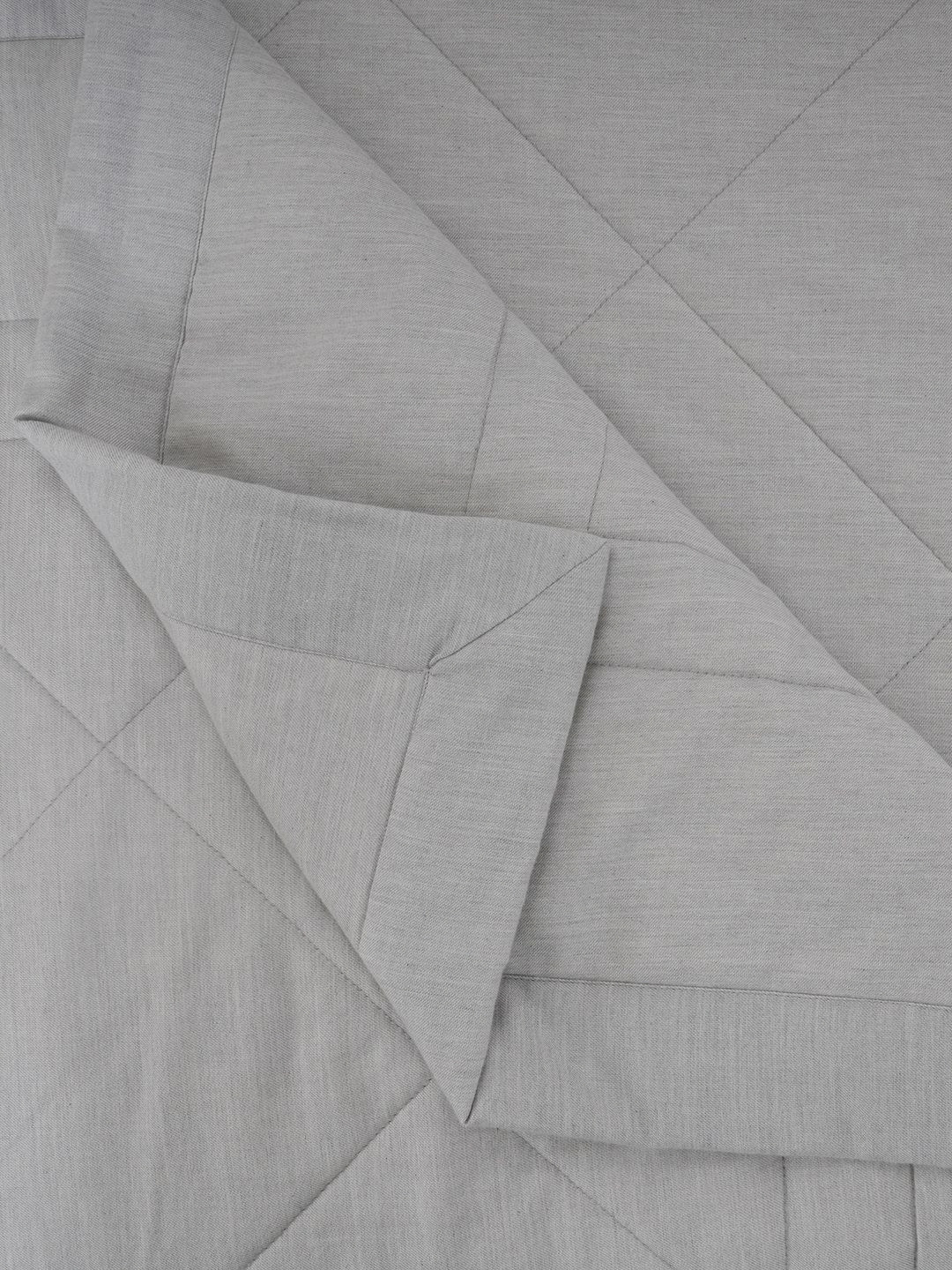 MASPAR Cotsmere Emmie Grey 110 GSM Cotton Double Bed Quilts