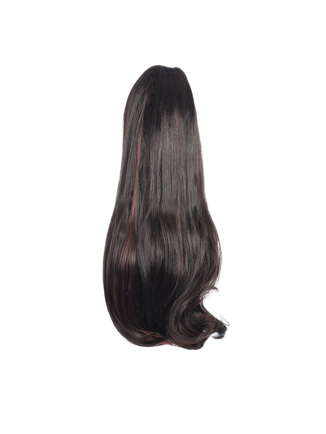 AHS Wavy Clip-In Ponytail Hair Extension- Brown