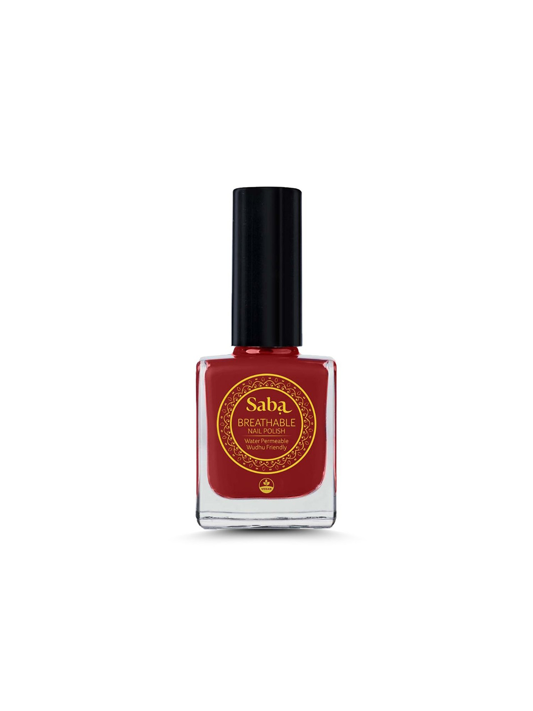 Saba Breathable Nail Polish 12Ml - Rouge Red