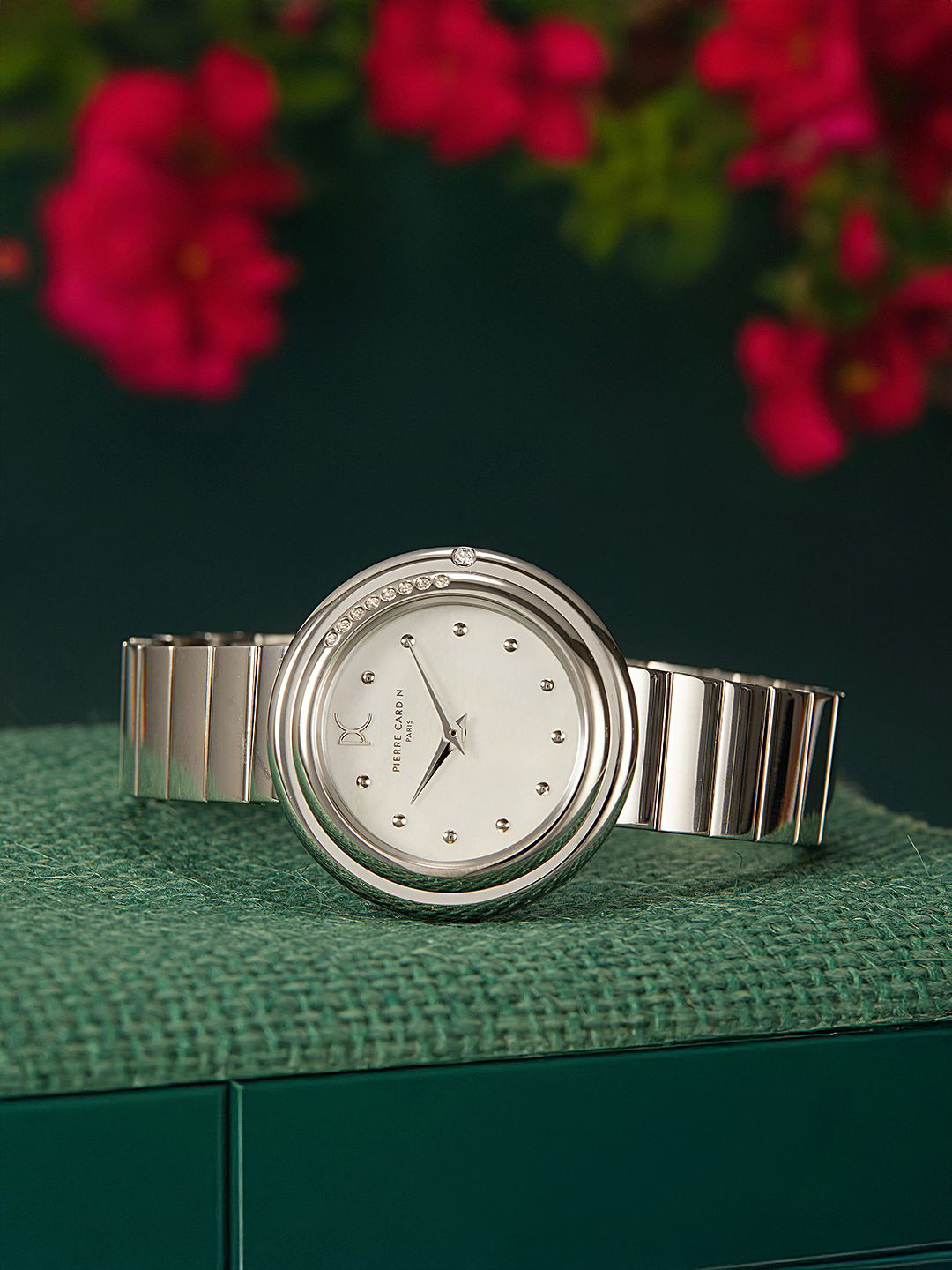 pierre cardin Women Dial & Stainless Steel Straps Analogue Multi Function Watch CF.1010.MS.1