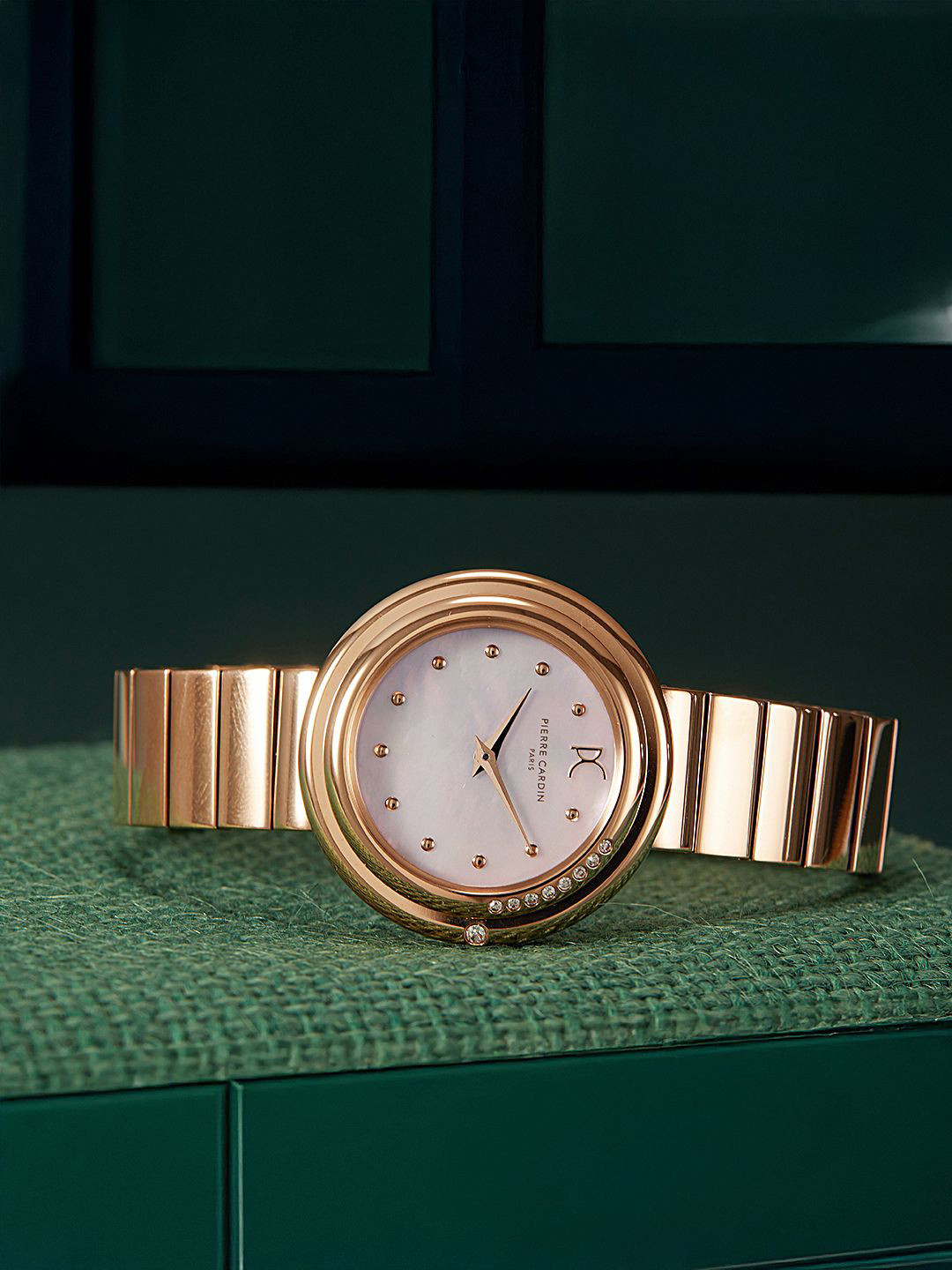 pierre cardin Women Dial & Stainless Steel Straps Analogue Multi Function Watch CF.1010.MR.1