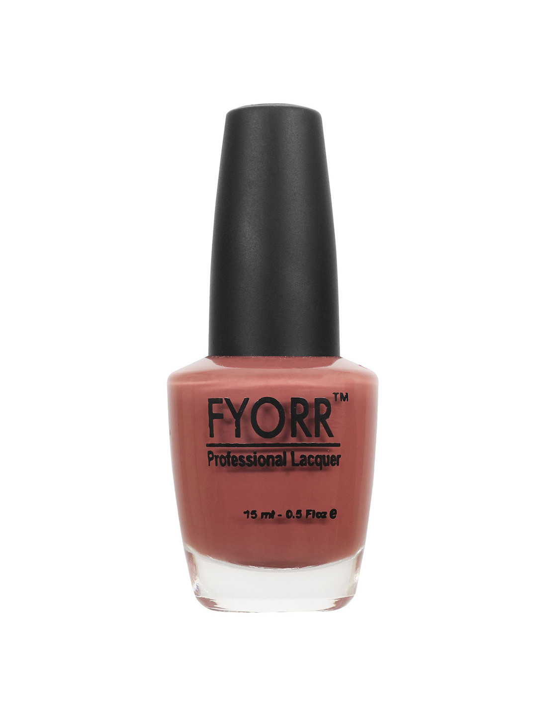FYORR Professional Lacquer Long Lasting Nail Polish - 15ml - Coffee Nude- 26