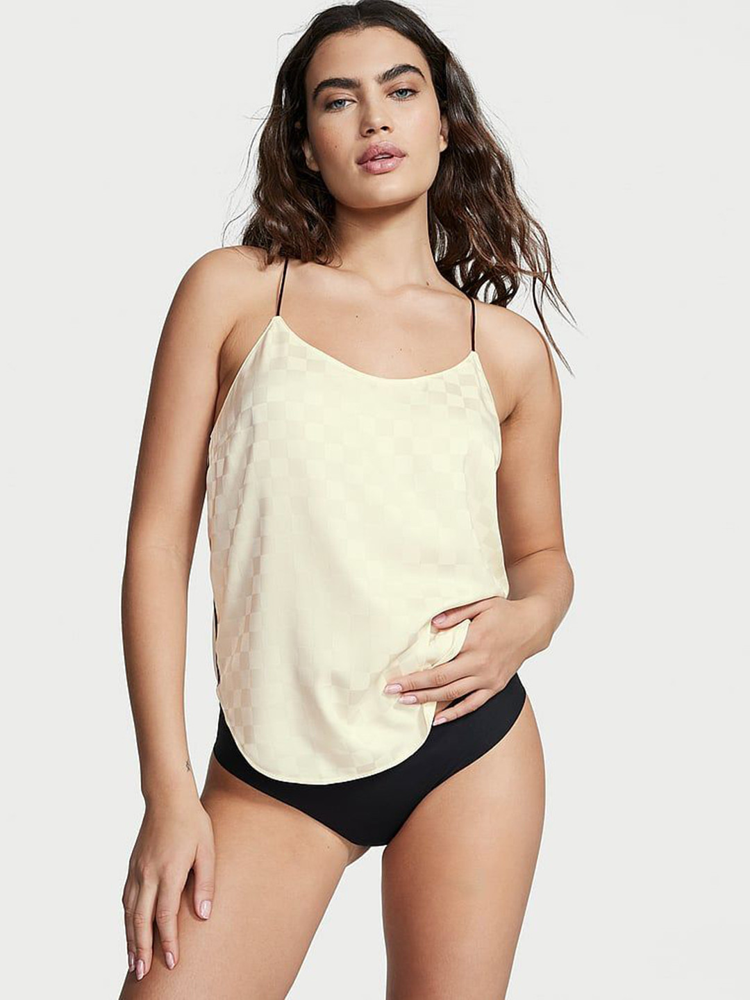 Victoria's Secret Racerback Satin Camisole Top