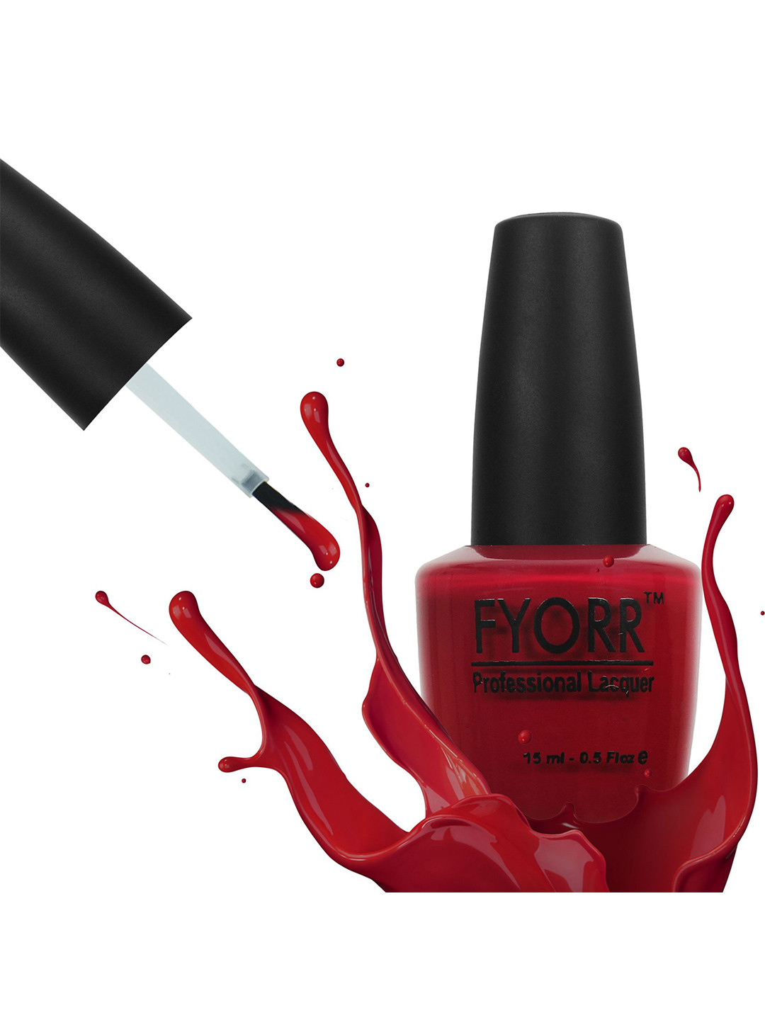 FYORR Professional Lacquer Long Lasting Nail Polish 15 ml - Red Apple 04